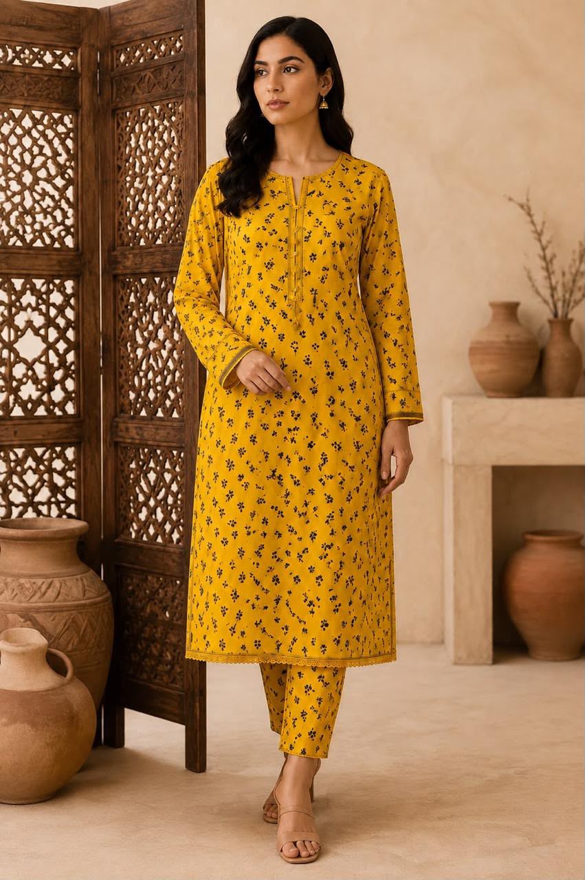 Cross Stitch Premium Unstitched Suit – PKR 1,650