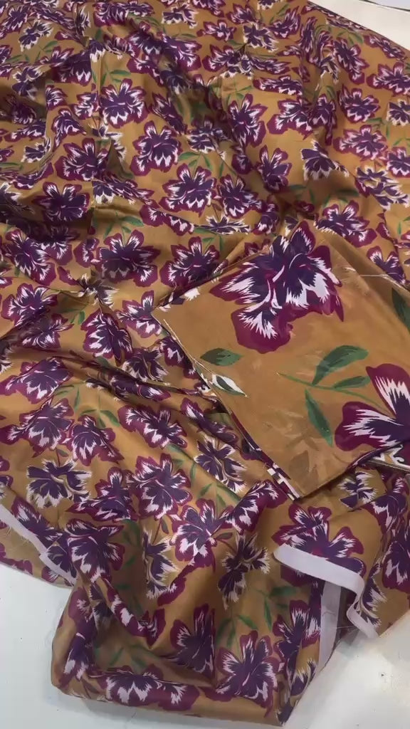Paltar 2 Piece Premium Unstitched Lawn Suit | PKR 2,600