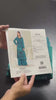 Maryum & Maria 3 Piece Embroidered Dhanak Unstitched Suit – Teal