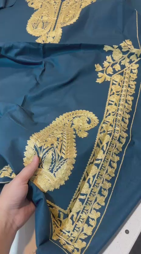 Embroidered 2-Piece Unstitched Suit