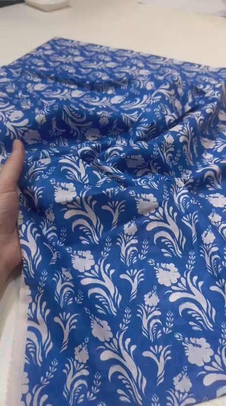 Sapphire 2 Piece Printed Lawn Suit Unstitched | Summer Collection