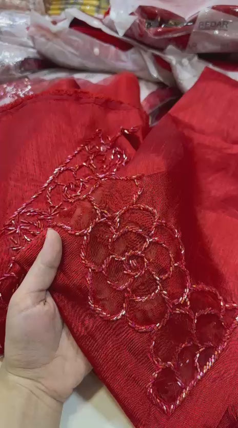 Bedar’s ( lady in red ) 3pc unstitch