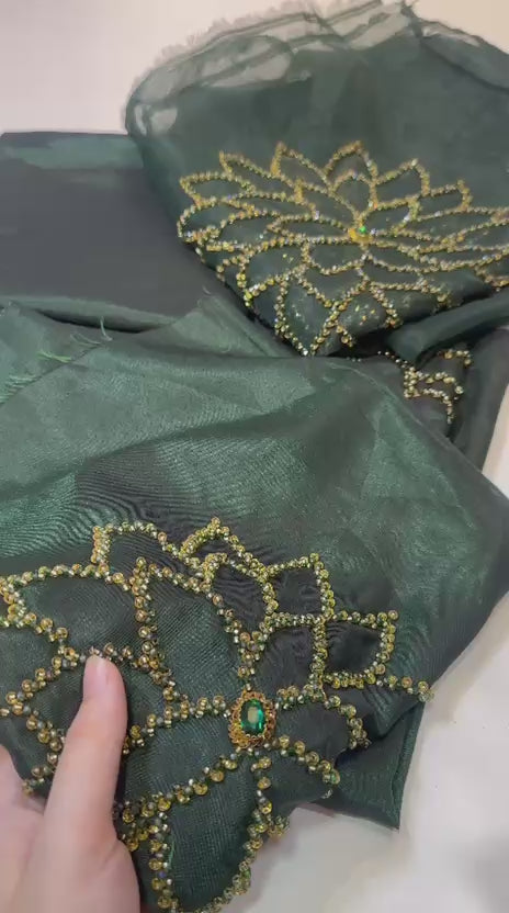 Bedar ( fancy 3pc ) unstitch