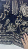 (A) Bedar's embroided velvet (3pc)(unstitch new collection) with (cotton net dupatta)