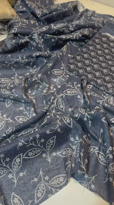 Buy Zara Ali 3-Piece Unstitched Suit Online at Rs. 2,800