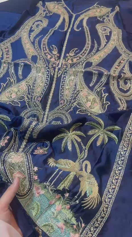 Ethnic silk