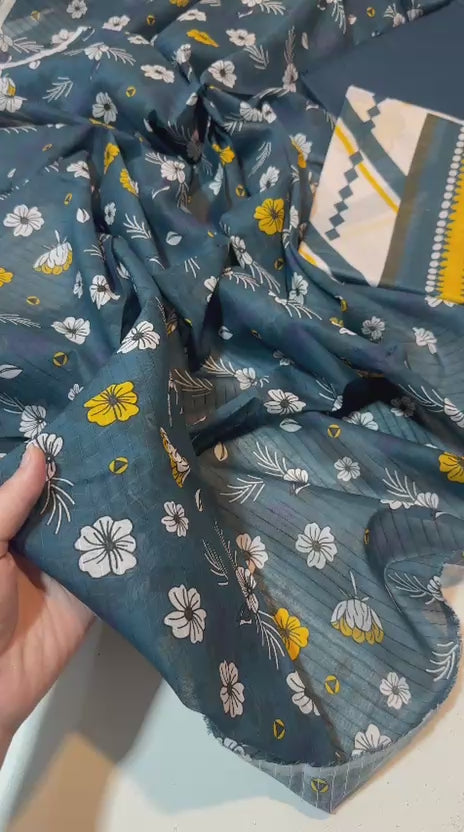 Alkaram Studio Lawn Suit – PKR 2,500 | Original Unstitched Collection