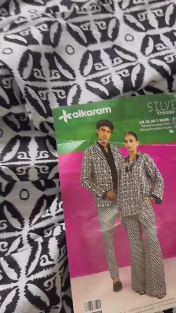 AL KARAM PRINTED KHADDAR 2PC