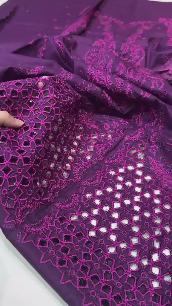 Qalamkar Royal Opulence 3 Piece Suit | Elite Festive Wear