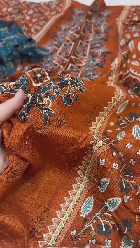 (A) Beechtree khaddar (2pc) (unstitch new collection)