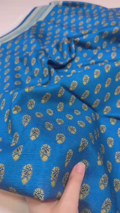 (A) Bedar's printed doriya khaddar (2pc)(unstitch new collection)