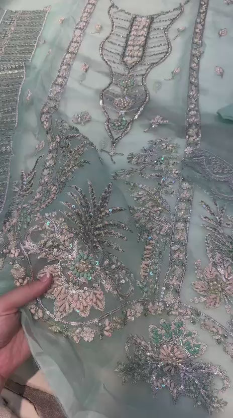 Asifa Nabeel Premium Unstitched 3 Piece Suit | Luxury Summer Edition