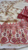 (A)Embroided chicken kari lawn (3pc)(unstitch new collection)