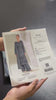Maryum & Maria 3 Piece Embroidered Dhanak Unstitched Suit – Charcoal Grey