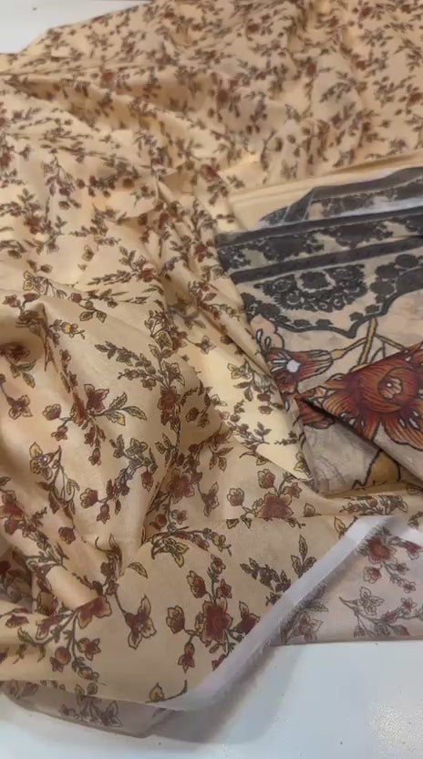 Zara Ali Casual 3 Piece Suit | Everyday Printed Lawn