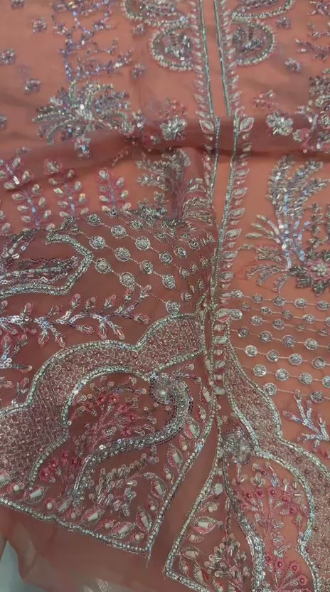 Sapphire Premium Unstitched 3 Piece Suit | Luxury Summer Edition