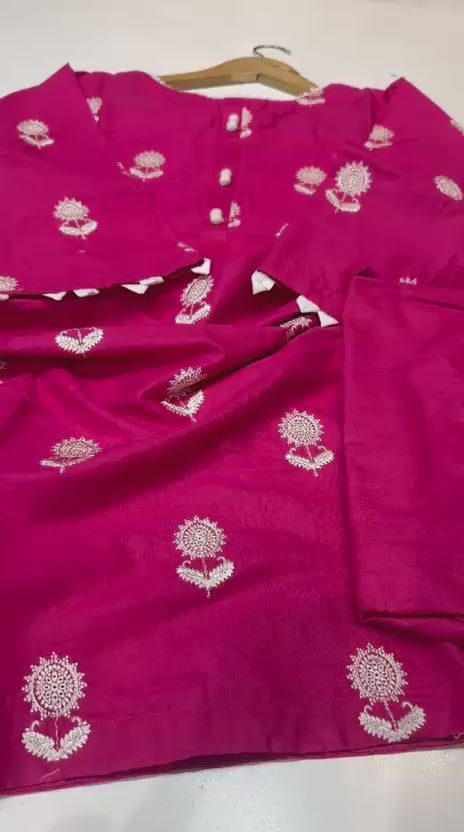 Embroidered 2 pc