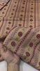 (A) Aizal printed khaddar (3pc) (unstitch new collection)