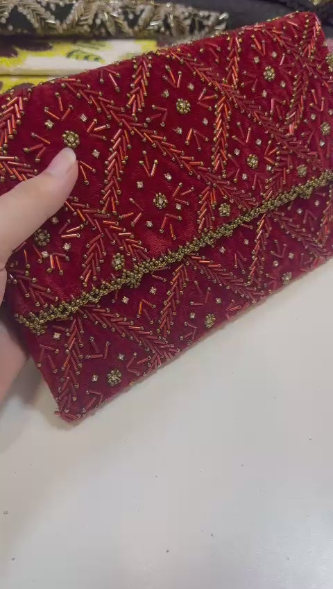 (A) Bedar's handmade clutches (new collection)