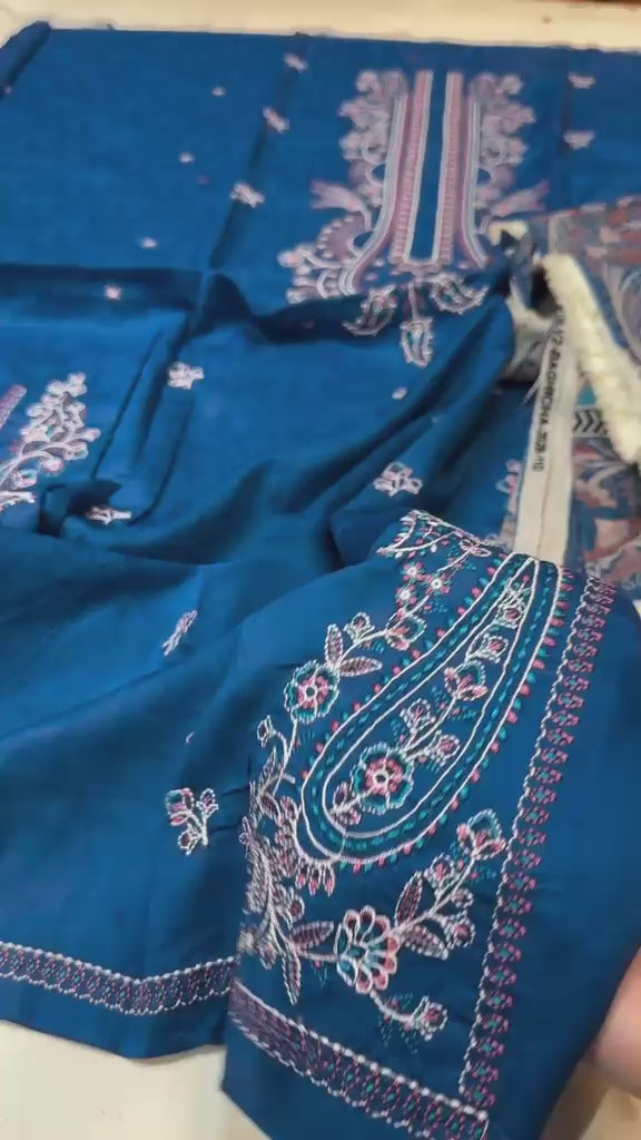 Safa Noor Premium Luxury 3 Piece Suit | Timeless Summer Edition