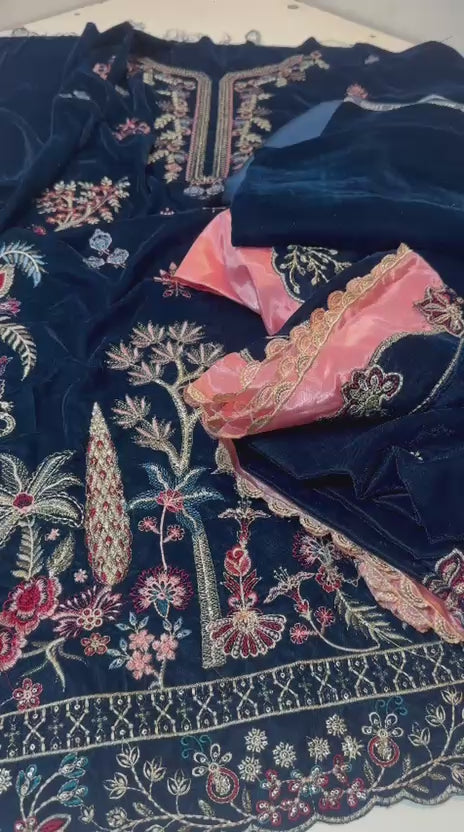 Fahad hussain velvet