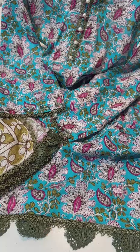 Bedar Stitched 2-Piece / 3-Piece Printed & Embroidered Suit — PKR 4,500