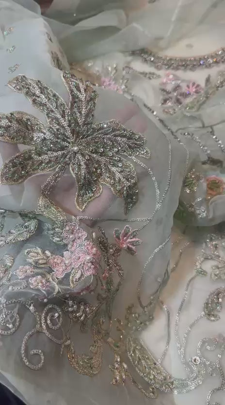 Suffuse Unstitched Fancy Embroidered 3-Piece Suit — PKR 4,500